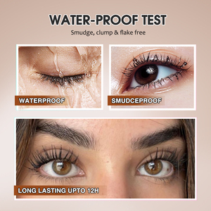 El rímel más vendido hace que su propia <span class=keywords><strong>marca</strong></span> sea impermeable, a prueba <span class=keywords><strong>de</strong></span> sudor, sin aceite y sin crueldad 5d Máscara <span class=keywords><strong>de</strong></span> fibra <span class=keywords><strong>de</strong></span> seda gruesa - Product Image 5