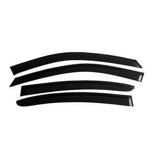 For Lexus LX470 J100 1998-2007 Window <b>Visors</b> Weather Shields Side Rain Deflectors Plastic Black Luxury Style - Product Image 6