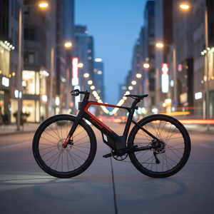Bicicleta de Carretera Serie 700C, Cuadro Ligero de Aluminio, Bicicleta Eléctrica de Alto Torque para Entrenamiento Deportivo al Aire Libre y Resistencia - Product Image 1
