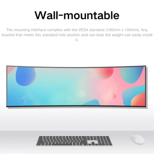 Écran d'ordinateur 49 pouces moniteur incurvé Ultra large 5k Pc affichage <span class=keywords><strong>165hz</strong></span> écran de jeu professionnel <span class=keywords><strong>G</strong></span> <span class=keywords><strong>Sync</strong></span> affichage de jeu pour Gamer - Product Image 6