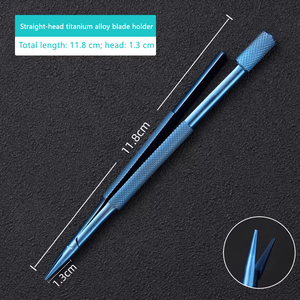 Portacuchillas; Instrumentos Quirúrgicos de Precisión para <span class=keywords><strong>Oftalmología</strong></span>, Cirugía Plástica y Cirugía General; Portacuchillas - Product Image 5
