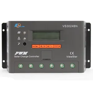 Contrôleur de charge pour panneaux solaires, 12V/24V, 30A/vs3024nb