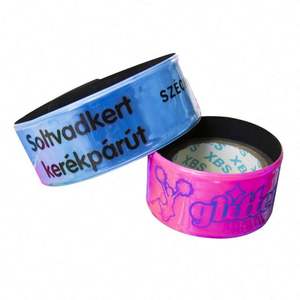 Gelang Slap silikon kustom untuk acara atau merek anda dengan layanan desain bebas gelang Slap dalam gelap - Product Image 5