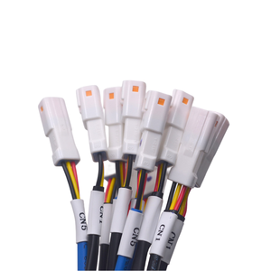 Waterdichte PVC-tin-geplateerde koperen connector naar XH 2,5 mm 3-pins vrouwelijke kabelassemblage voor LED automotive toepassingen - Product Image 6