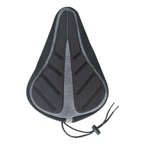 Fengyzuodoian 02 housse de selle de vélo en silicone noir, coussin confortable pour siège de vélo de montagne, utilisation unisexe pour adultes - Product Image 5