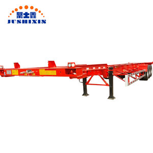 2/<span class=keywords><strong>3</strong></span>/4 ejes 30-50 toneladas chasis esqueleto Semi remolque - Product Image 6