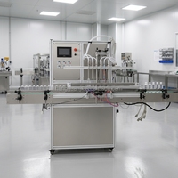 Machine de remplissage automatique de liquides à pompe à engrenages en acier inoxydable pour bouteilles et canettes, usage alimentaire, cosmétique et chimique quotidien