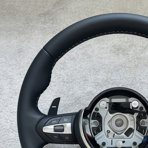 Volant sport manuel <span class=keywords><strong>M</strong></span> pour <span class=keywords><strong>BMW</strong></span> F10 F12 F15 F20 F21 F22 F25 F26 F28 F30 F31 F32 F33 F34 F35 F36 <span class=keywords><strong>F80</strong></span> E92 E70 M3 M5 M6 - Product Image 6