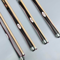 Fournisseur direct bojue – Queue de billard de haute qualité 19oz en érable, joint central 1/2, pour billard à neuf boules, avec fût en bois 12.5mm, design Fury