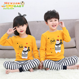 Formato 100-160 del Commercio All'ingrosso delle ragazze degli indumenti da notte per bambini <span class=keywords><strong>pigiama</strong></span> 100% <span class=keywords><strong>cotone</strong></span> - Product Image 3