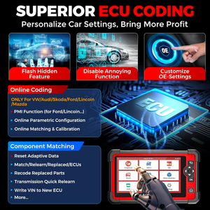 Lancio del lettore di codici X431 CRP919E Auto OBD/<span class=keywords><strong>OBD2</strong></span> Scanner 35 + servizio di ripristino strumenti di diagnostica per Auto a sistema completo 2 anni aggiornamento gratuito nuovo - Product Image 3