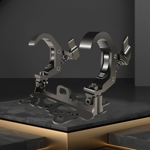 Double Folding <b>Light</b> Heavy Duty High Grade Aluminum Alloy Stage Lighting <b>Clamp</b> Hook 200kg Load Capacity Quick Installation - Product Image 6