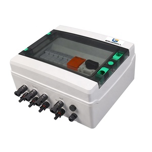 BSUMWELL Solar PV Combiner Box DC Combination Lock Box 2 4 6 8 12 strings