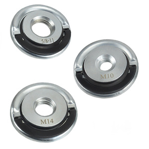 M10 M14 5/8-11 Pull <b>Ring</b> Polishing Machine Self Locking Pressing <b>Plate</b> For Angle Grinder Aluminum Alloy - Product Image 1