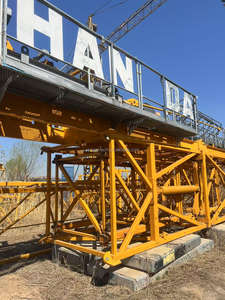 Hot Export Gebraucht Qtz80 Turmdrehkran 6 Tonnen Kapazität 60 Meter Armlänge Sorgenfreies After-Sales-Gebraucht motor getriebe - Product Image 2