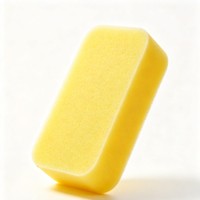 Éponge de nettoyage automobile lavable, éponge en mousse PU à cellules ouvertes poreuses pour le detailing automobile