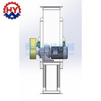 Élévateur à godets vertical haute efficacité pour fonderie, machine de levage pour le transport de sable et d'argile en atelier de régénération de sable
