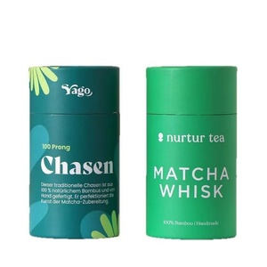 Envase de Tubo de Papel Kraft Biodegradable y Ecológico de Grado Alimenticio para Té, Café, Granos de Matcha con Materiales Reciclados - Product Image 4