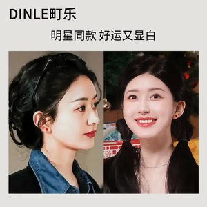 ต่างหูรูปใบโคลเวอร์สีแดง Dinle สำหรับผู้หญิง ของขวัญรุ่นใหม่ที่อัปเกรดแล้ว - Product Image 5