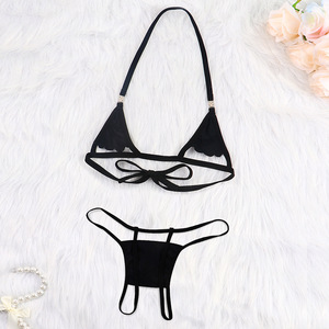 Lencería Sexy <span class=keywords><strong>de</strong></span> Lujo para <span class=keywords><strong>Mujer</strong></span> Yicheng, Conjunto <span class=keywords><strong>de</strong></span> Bikini <span class=keywords><strong>de</strong></span> Tres Piezas, Lencería Exquisita, Estilo Sexy - Product Image 1