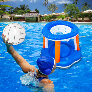 Filet de volley-ball gonflable pour piscine, 200 cm, jouet de sport aquatique pour s'amuser dans la piscine - Product Image 2