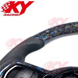 Volant de voiture sport en fibre de carbone forgé sur mesure pour BMW G30 M550i G20 330i X3 G01 540i X5 G05 G80 M3 G82 M4 M240i LCI - Product Image 2