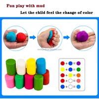 Pâte à modeler et slime éducatifs non toxiques pour enfants, de qualité supérieure, plastiline colorée, argile à modeler – Vente chaude