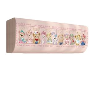 Funda Rectangular para Aire Acondicionado Lina Beibei, Tamaño Universal 75-98 cm, Antipolvo, de Seda de Leche, Diseño de Dibujos Animados, para Montaje en Pared - Product Image 1