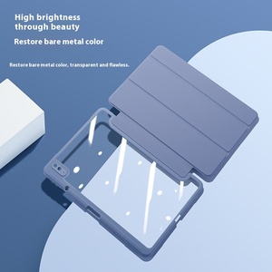 Funda protectora de TPU con certificación ROHS para Huawei <span class=keywords><strong>Pro</strong></span> <span class=keywords><strong>MatePad</strong></span>, Funda de cuero magnética anticurva para tableta de 10,4 pulgadas con ranura para bolígrafo - Product Image 1