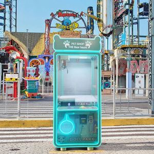 Large Transparent Metal <b>Claws</b> Panda-Theme Arcade Video <b>Game</b> <b>Machine</b> Commercial Doll-Catching Equipment for Coin Operated <b>Games</b> - Product Image 1