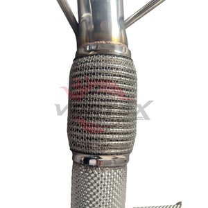 Tubo de Escape Universal Vortex de Acero Inoxidable de 1.5 mm de Espesor para Serie 1 X1 1.5T 2.0T Active Sound Cooper Mirror - Product Image 3