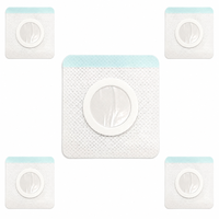 Patch vierge en tissu non tissé doux et hypoallergénique, respirant, sûr pour les peaux sensibles, pour points d'acupuncture