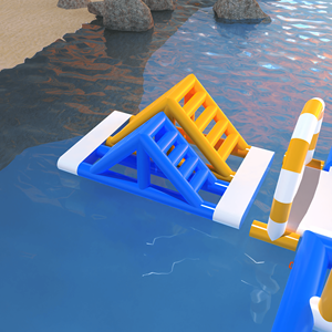 Juegos Acuáticos Inflables para Niños y Adultos, Parque Acuático Flotante, Tobogán Acuático Comercial - Product Image 3