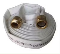 Selang Air Lipat Fleksibel Karet XingLong 10mm Anyaman untuk Pemadam Kebakaran, Penyelamatan Darurat, Tekanan Tinggi, Tahan Abrasi, dan Tahan Ozon