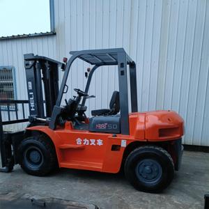 Montacargas Diésel HELI de 5 Toneladas CPCD50, Marca Famosa en China, con Motor Isuzu, Mástil de Dos Etapas, Altura de Elevación de 3m, Superventas - Product Image 6