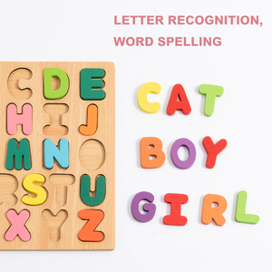 Rompecabezas de Madera 3D Montessori para Niños, Actividad Educativa para Niños, Aprendizaje Temprano de Letras y Números, Edad 2-4 Años, Juego para Niños y Niñas - Product Image 3
