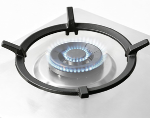 Anneau de support pour wok en fonte pour cuisinière à gaz, anneau de support pour wok robuste, grille antidérapante pour plaque de cuisson compatible avec Whirlpool GE <span class=keywords><strong>Kitchenaid</strong></span> Jenn-Air - Product Image 1