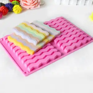 HY Silicone 10cm Length Triangle Bar Biscuit Mold for Ice Cake Making