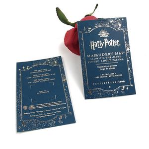 מותאם אישית הדפסת תודה לך כרטיס חג האהבה חג המולד יוקרה מתנת ברכה נייר כרטיס עם לוגו - Product Image 3