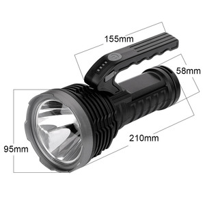 Chất Lượng Cao Sạc Mạnh Mẽ USB Phí Led Tay Đèn Pin Torch Ánh Sáng Mạnh Xử Lý Đèn Pin Với Ngân Hàng Điện - Product Image 2