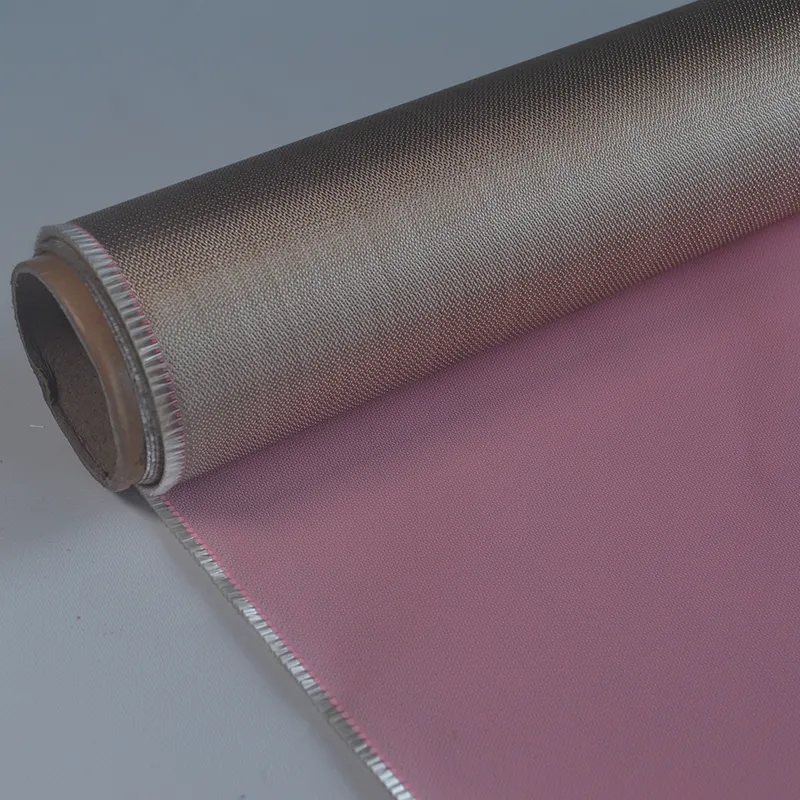 Factory Highest Quality Cheap Material Twill Fiberglass Composite Silicone Coated Fabric