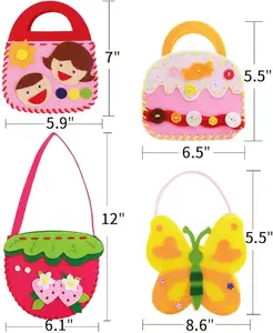 Offre Spéciale prix de gros Kit de couture pour enfants tout-petits Arts et artisanat jouets éducatifs préscolaires Kit de couture pour enfants