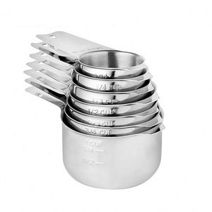 Bộ Cốc Đo Lường Muỗng Đo Với Dụng Cụ Nướng Bánh Bằng Thép Không Gỉ 13 14 15 Chiếc Cốc Đo Cấp Thực Phẩm Tất Cả Các Mùa - Product Image 5
