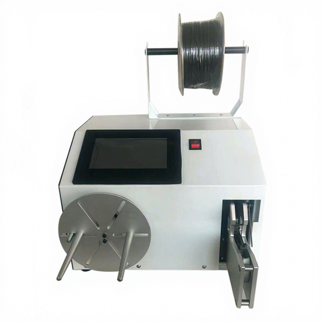 LY Intelligent Wire Coil Winding Tying and Binding Machine Multifunction Automatic Small Cable Winder Touch Screen Control