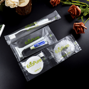 Set de Artículos de Aseo Desechables Portátiles con Certificación CE para Hoteles, Kit de Limpieza Básica para Habitaciones de <span class=keywords><strong>Hotel</strong></span>, Kit de Viaje con Cepillo de Dientes y Gorro de Ducha - Product Image 1