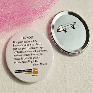 Badge rond en étain personnalisé pour bébé rampant, mignon, style dessin animé, épinglette Kawaii pour sacs à dos d'enfants, vêtements, cadeau pour les parents - Product Image 2