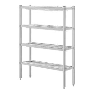 Estante de cocina de acero inoxidable duradero para restaurante de alta calidad estante para platos de cuatro capas desmontable - Product Image 2