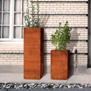 Estatua de acero con forma de círculo de metal, maceta de suculenta, ideas nuevas - Product Image 6