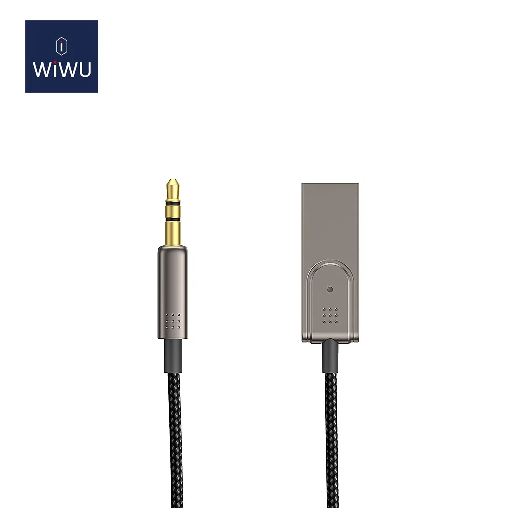 Cable de audio YP04 para coche, accesorio de sonido estéreo, vídeo, usado en el coche, para reproducir música, teléfono, responder a la distancia de transmisión, 10 metros