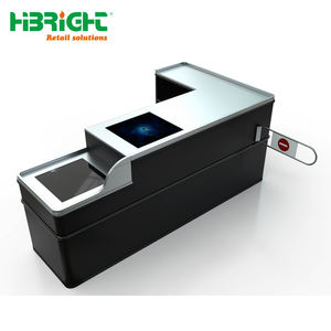 Diseño de muebles de mesa de caja de tienda de conveniencia de Metal de alta calidad para caja de comestibles - Product Image 2